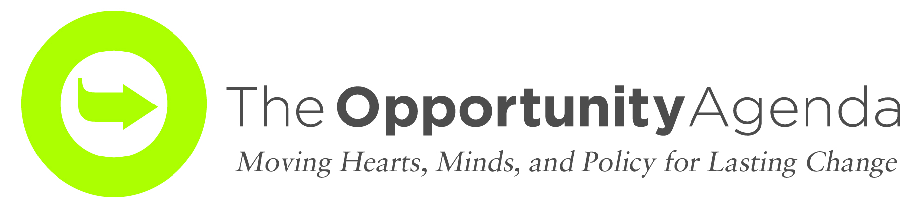 The Opportunity Agenda The opportunity agenda