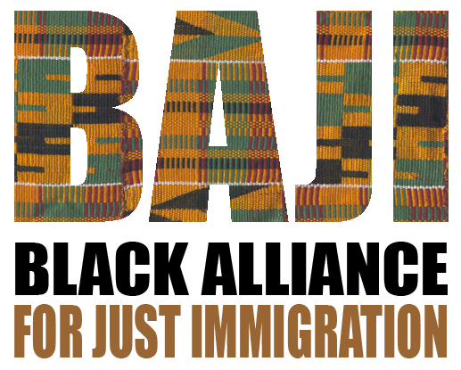 BAJI: BLACK ALLIANCE FOR JUSTICE IMMIGRATION Bajilogoflat2 hi def